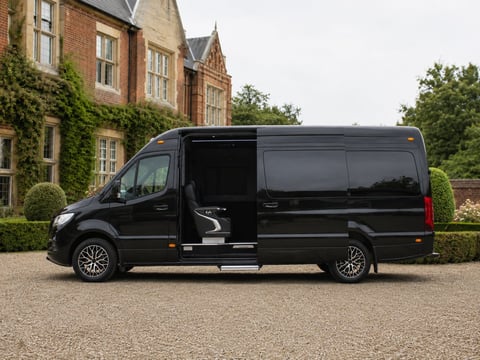 Shuttle van mansion