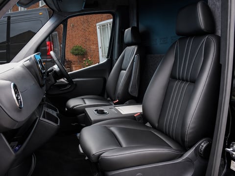 Truck interior